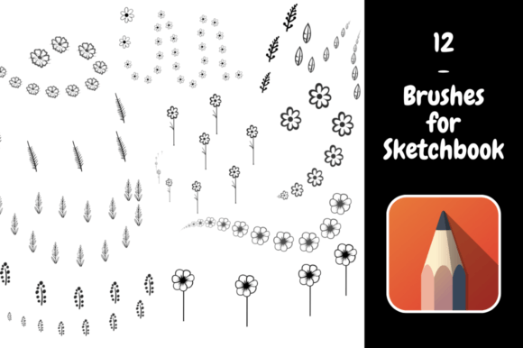Download Floral Brushes for Autodesk Sketchbook - Floral brushes Collection