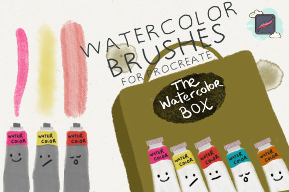 Download The Procreate Watercolor Box - Procreate watercolor Collection