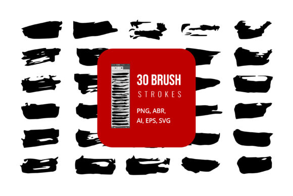 Download Modern Watercolor Brush Set Vector - Watercolor brush set Collection