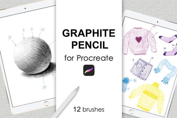 Download Graphite Pencil Procreate Brushes - Pencil procreate Collection