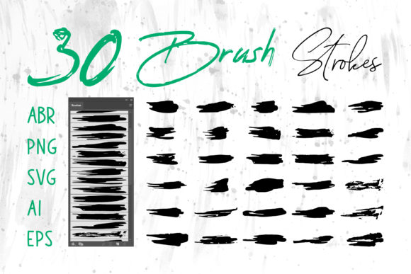 Download Watercolor Brush Set, Grunge Brush - Watercolor brush set Collection