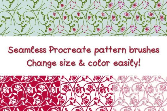 Download Seamless Procreate Pattern Brush Set - Procreate pattern brush set Collection