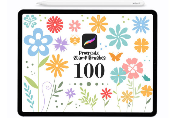 Download Flower Garden Brushes for Procreate - Premium Resources