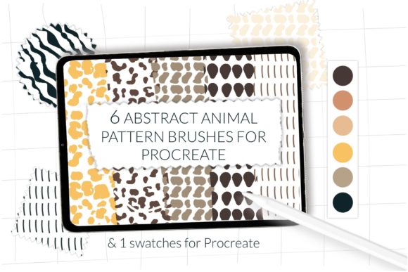 Download Animal Print Procreate, Abstract Brushes - Premium Resources